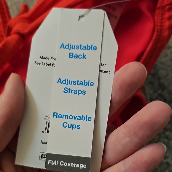 H5🔹️Women's Red One Piece Swimsuit - Picture 3 of 5